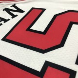 Chicago Bulls White #45  JORDAN 1:1 Quality NBA  Season Jerseys  75 Year