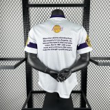 Retro  Los Angeles Lakers  White  1:1 Quality NBA  Season Jerseys 2026