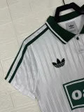 Adidas Clover T-shirt  White Fans 1:1 Quality Soccer Jersey  25-26