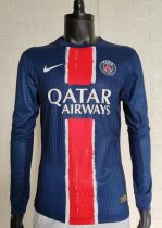 PSG Paris Home Long Sleeve  Player 1:1   24-25