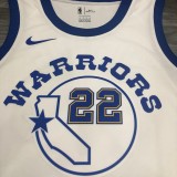 Golden State Warriors White  #22 WIGGINS 1:1 Quality NBA Season Jerseys