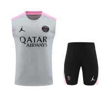 PSG Paris Training clothing Vest set  1:1 Quality Soccer Jersey    24-25