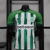 Atletico Nacional home player 1:1 Quality Soccer Jersey  24-25