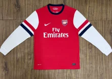 Retro Arsenal long  Home 1:1 Quality Soccer Jersey  2012-13