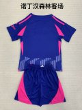 Nottingham Forest away kids 1:1 Quality Soccer Jersey  24-25