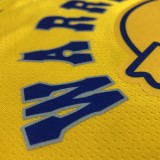 Golden State Warriors Yellow  #11  THOMPSON  1:1 Quality NBA Season Jerseys