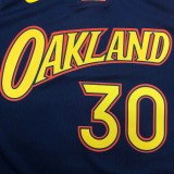 Golden State Warriors  V-neck Black City  Edition #30 CURRY 1:1 Quality NBA Season Jerseys 2021