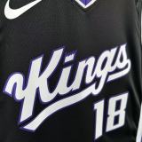 Sacramento Kings Black #18 WESTBROOK 1:1 Quality NBA  Season Jerseys 2024