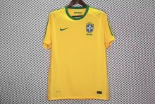 Retro Brazil home  1:1 Quality Soccer Jersey  2010