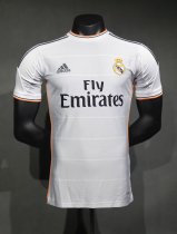 Retro  Real Madrid player  Home  1:1 Quality Soccer Jersey  2013-2014