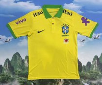 Brazil Polo  Fans Yellow 1:1 Quality Soccer Jersey 25-26