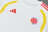 Colombia Training Special Edition  Fans White  1:1 Quality Soccer Jersey 26-27（2026）