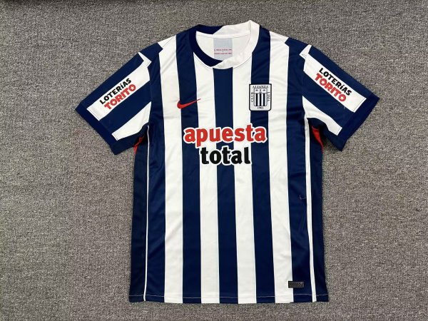 Alianza Lima home  fans  1:1 Quality Soccer Jersey 26-27