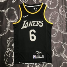 Los Angeles Lakers  Honor Edition #6 JAMES NBA Jerseys