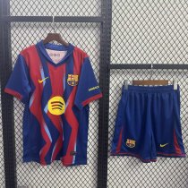 Barcelona Fourth Away With Pants Sets  Fans  1:1 Quality Soccer Jersey  25-26