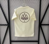 Aston Villa Adidas Clover  T-shirt  beige Fans 1:1 Quality Soccer Jersey  25-26
