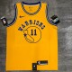 Golden State Warriors Yellow  #11  THOMPSON  1:1 Quality NBA Season Jerseys