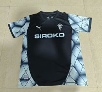 Sporting Gijon away fans 1:1 Quality Soccer Jersey   24-25
