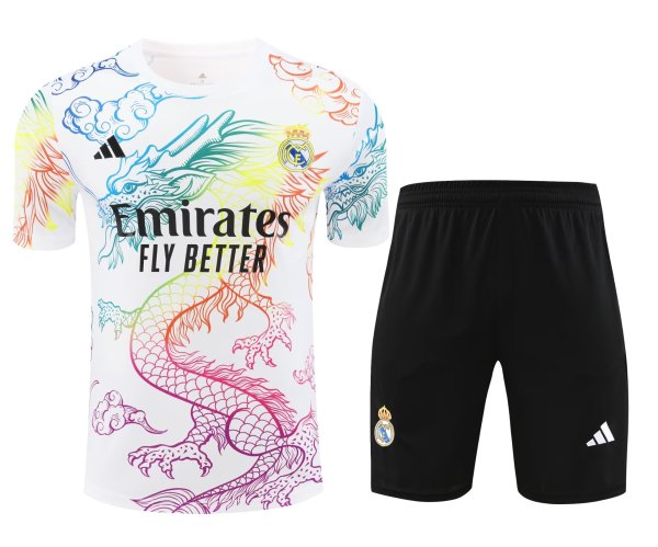 Real Madrid Training clothing set  1:1 Quality Soccer Jersey    24-25
