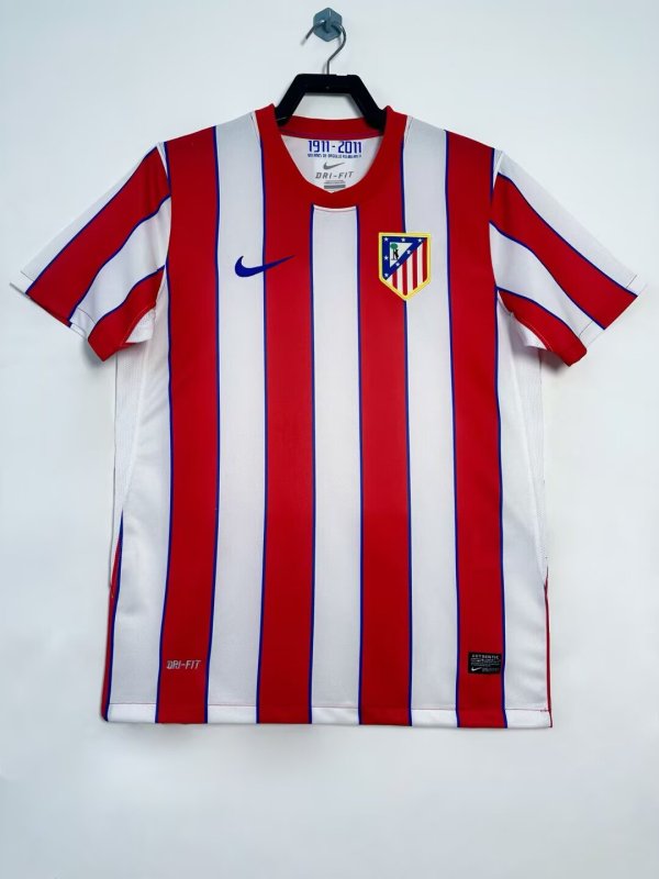 Retro Atletico Madrid Home  1:1 Quality Soccer Jersey  2011-2012