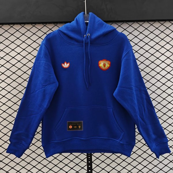 Manchester United Hoodie Black Blue Green  Red  Grey  White Jacket  Tracksuit  1:1 Quality Soccer Jersey  25-26