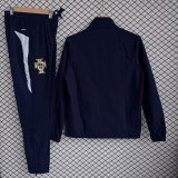 Portugal  Windbreaker Sets With pants  Blue 1:1 Quality Soccer Jersey  25-26