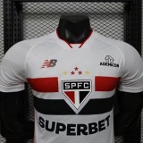 Sao Paulo Home Player 1:1 Quality Soccer Jersey  26-27