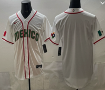 MLB mexico White  1:1 Quality Baseball  Jerseys  World Cup