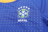 Retro Brazil Kids Away  1:1 Quality Soccer Jersey  2010