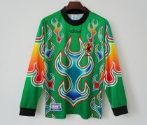 Retro  Japan goalkeeper Long sleeve 1:1 Quality Soccer Jersey 1998