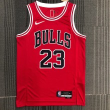 Chicago Bulls Red #23 JORDAN 1:1 Quality NBA  Season Jerseys  75 Year
