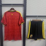 Belgium Home Fans With Pants Sets   1:1 Quality Soccer Jersey  26-27（2026）