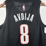 Portland Trail Blazers   Black  #8 AVDIJA 1:1 NBA Jerseys 2026