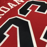 Chicago Bulls Red #23 JORDAN 1:1 Quality NBA  Season Jerseys  75 Year