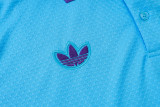 Real Madrid  Polo Fans Light Blue 1:1 Quality Soccer Jersey  25-26