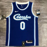 Los Angeles Lakers Blue Latin Night #0 KUZMA 1:1 Quality NBA Season Jerseys