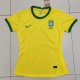 Brazil Home Women Fans  1:1 Quality Soccer Jersey  2020-2021