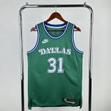Dallas Mavericks  Retro Green  #31 THOMPSON  1:1 Quality NBA  Season Jerseys   2026