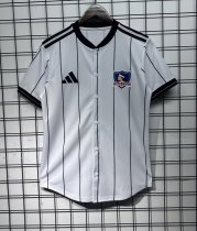 MLB Colo Colo Baseball White Jerseys  25-26