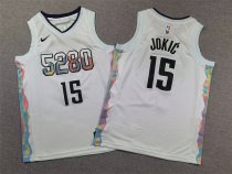 Denver Nuggets Kids City Edition #15 JOKIC 1:1 Quality NBA Jerseys 2025