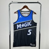 Orlando Magic Black Blue #5 BANCHERO 1:1 Quality NBA  Season Jerseys 2026