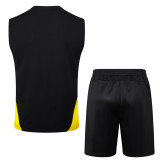 Dortmund  vest black    training  fans  1:1 Quality Soccer Jersey  24-25