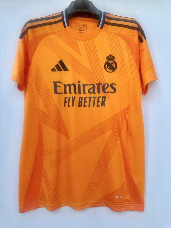 Real Madrid away  Fans  1:1 Quality Soccer Jersey    24-25