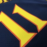 Golden State Warriors  Blue Rookie #11 THOMPSON  1:1 Quality NBA Season Jerseys