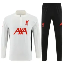 Liverpool Training  Tracksuit  White Player (Kids And Man )  1:1  25-26