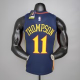 Golden State Warriors  Blue Rookie #11 THOMPSON  1:1 Quality NBA Season Jerseys