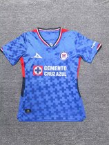 Cruz Azul Home Women Fans 1:1 Quality Soccer Jersey 25-26