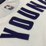 Los Angeles Lakers 75 Year  White #0 YOUNG 1:1 Quality NBA Season Jerseys 2022