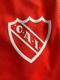 Retro Club Atletico Independiente Home long   1:1 Quality Soccer Jersey    1982-1985