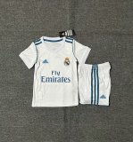 Retro Real Madrid  home Kids  2017-2018